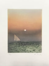 Lublin Graphics Artwork named A Fleur d' Eau left panel , By Artist Moti Kaiko