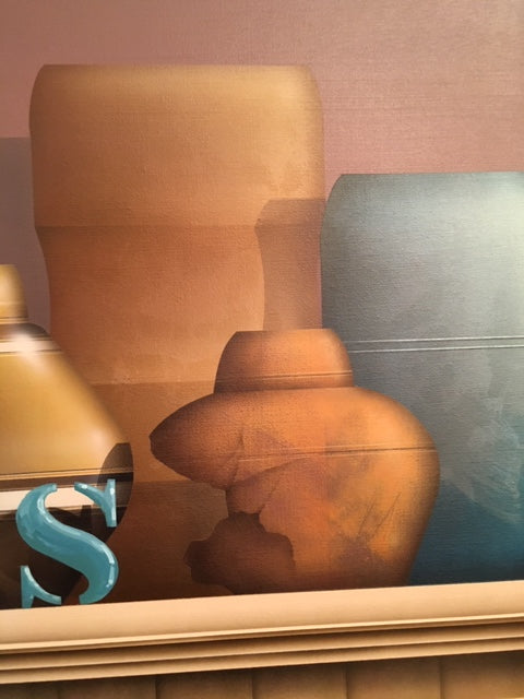 Lublin Graphics Artwork named Still Life w/Letter S , By Artist Carter James