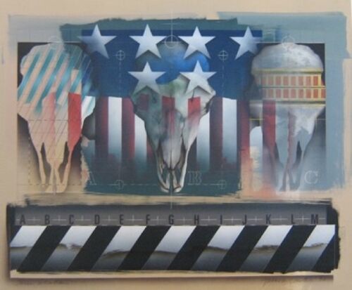 Lublin Graphics Artwork named Three Skulls , By Artist Carter James