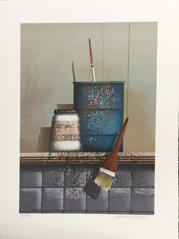 Lublin Graphics Artwork named Paint Cans , By Artist Carter James