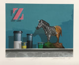 Lublin Graphics Artwork named Toy Maker Zebra , By Artist Carter James