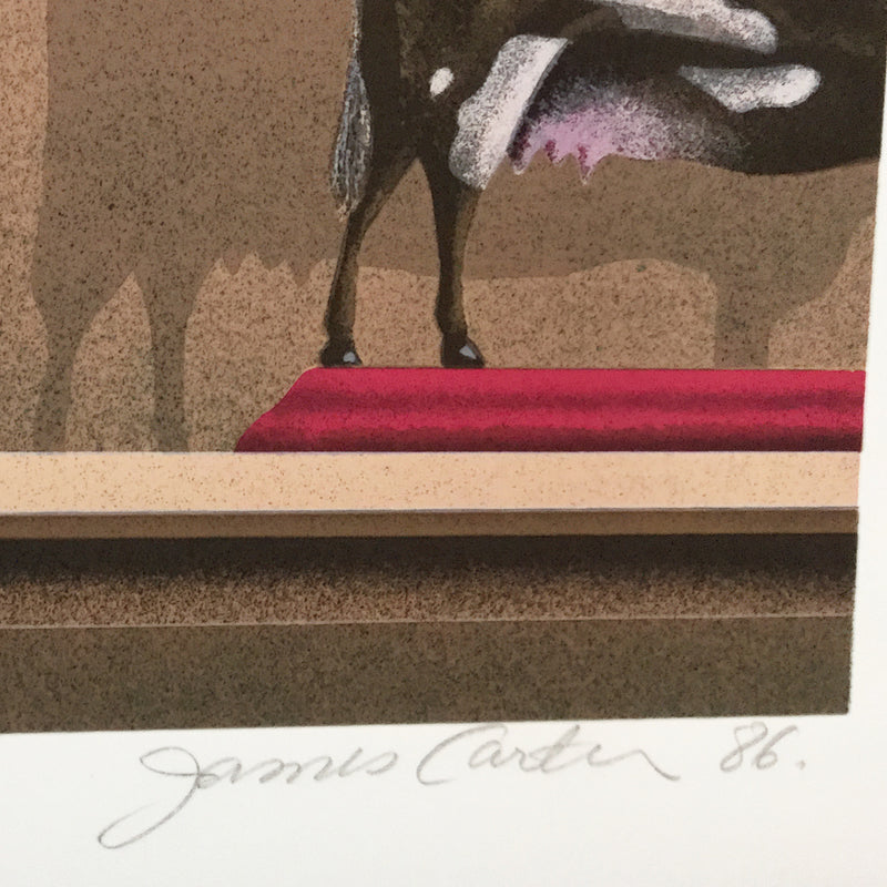 Lublin Graphics Artwork named Toy Maker Toy Cow , By Artist Carter James
