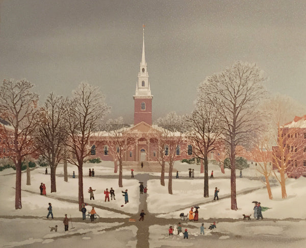 Lublin Graphics Artwork named Memorial Church , By Artist Delacroix Michel