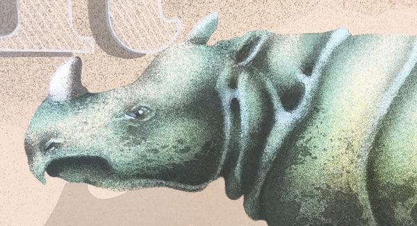 Lublin Graphics Artwork named Toy Maker Electric Rhino , By Artist Carter James