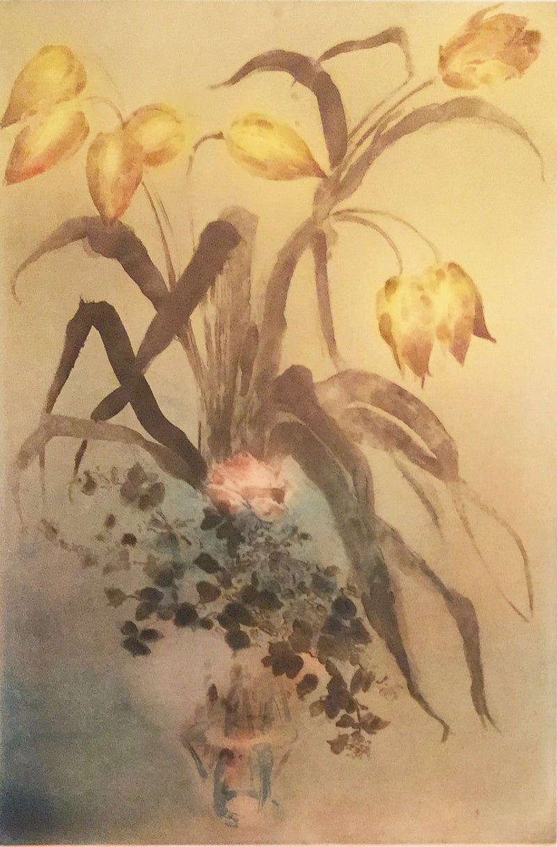 Lublin Graphics Artwork named Les Tulipes , By Artist Moti Kaiko