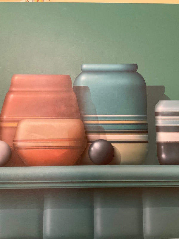 Carter Still Life with Blue Tiles