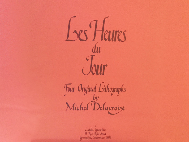 Les Heures du Jour Suite of 4