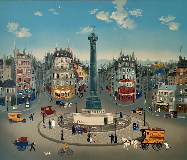 Delacroix Place de la Bastille