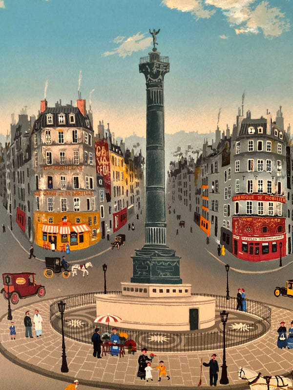 Delacroix Place de la Bastille