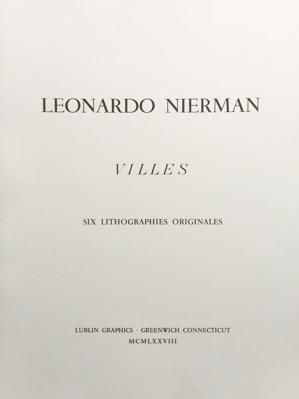 Villes Portfolio Suite of 6