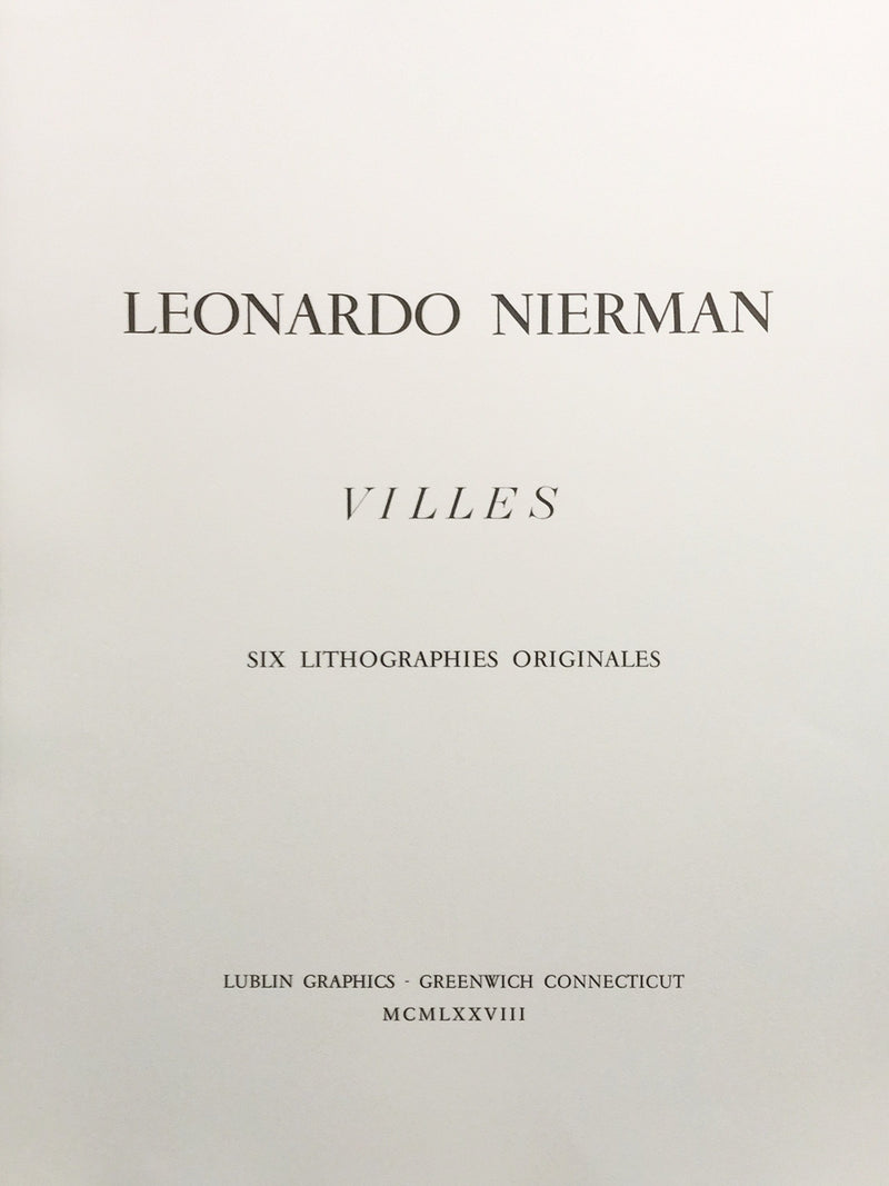 Villes Portfolio Suite of 6